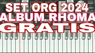 SET ORG 2024 ALBUM RHOMA GRATIS, LANGSUNG DICOMOT AJA