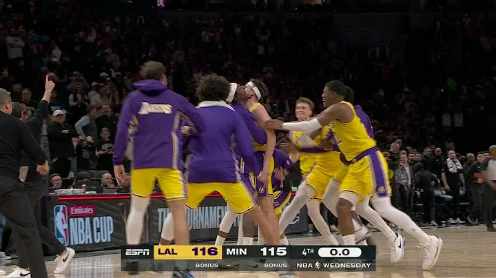 🚨 AUSTIN REAVES GAME-WINNER 🚨 Lakers STOP Wolves' comeback attempt | NBA on ESPN