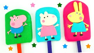 Свинка Пеппа сборник видео - пластилин, игрушки, сюрпризы