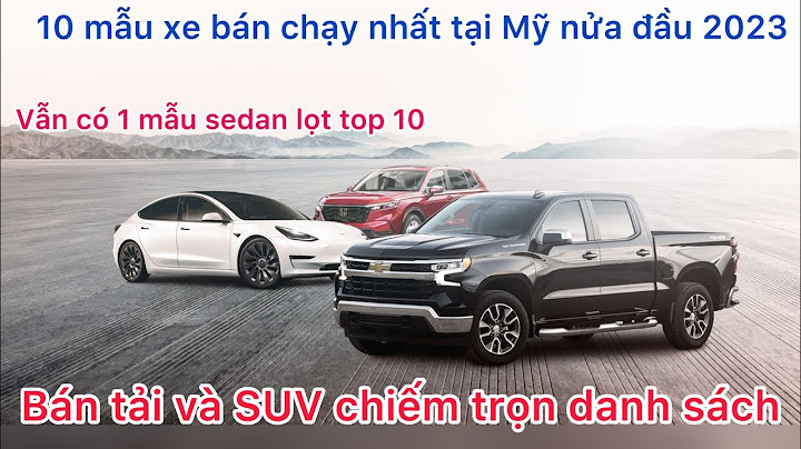 Top 5 xe bán chạy đầu năm 2023 năm 2024