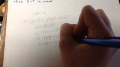 Composition of Linear Functions