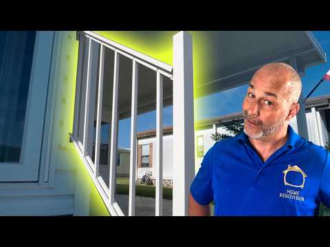 Easy and simple aluminum railing installation
