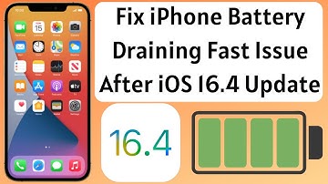How To Fix iPhone Battery Draining Fast Issue After iOS 16.4 Update