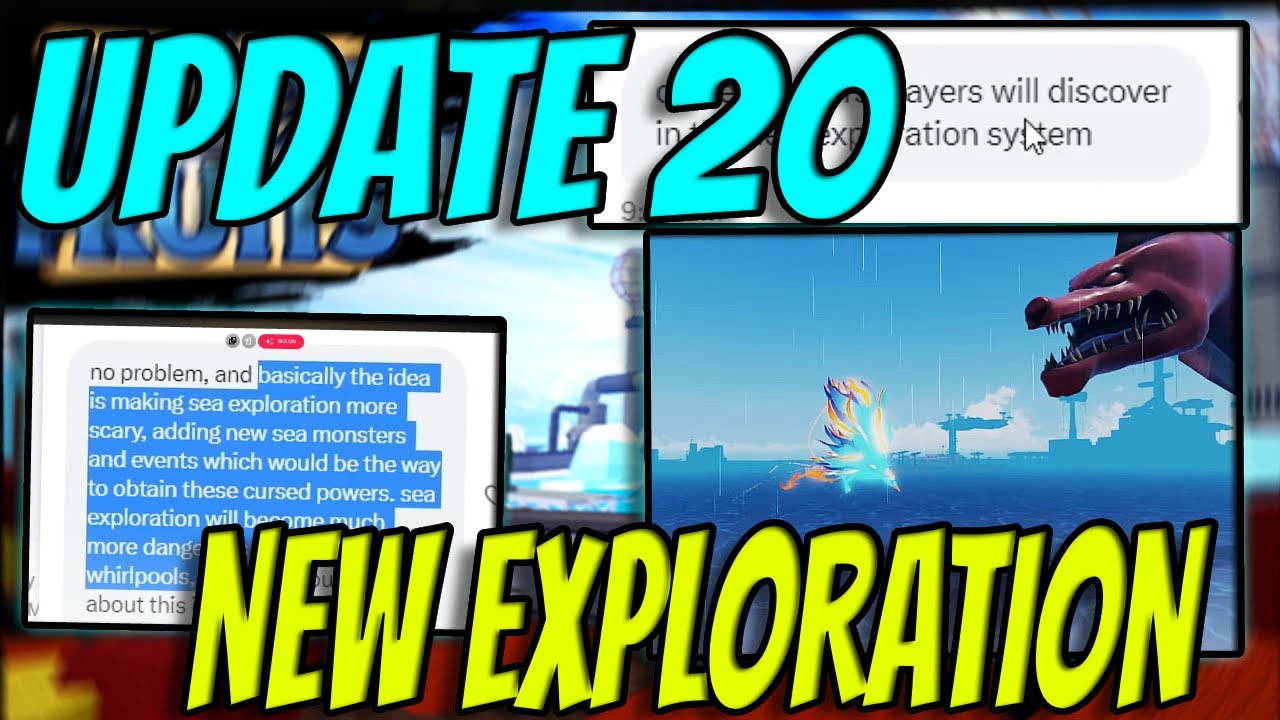 Blox Fruits Update 20 New Exploration System + Map REWORKS!!! 