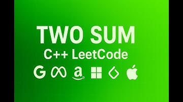 LeetCode 1: Two Sum | Asked in @Google  @meta @amazon @Netflix  @Apple  🔥