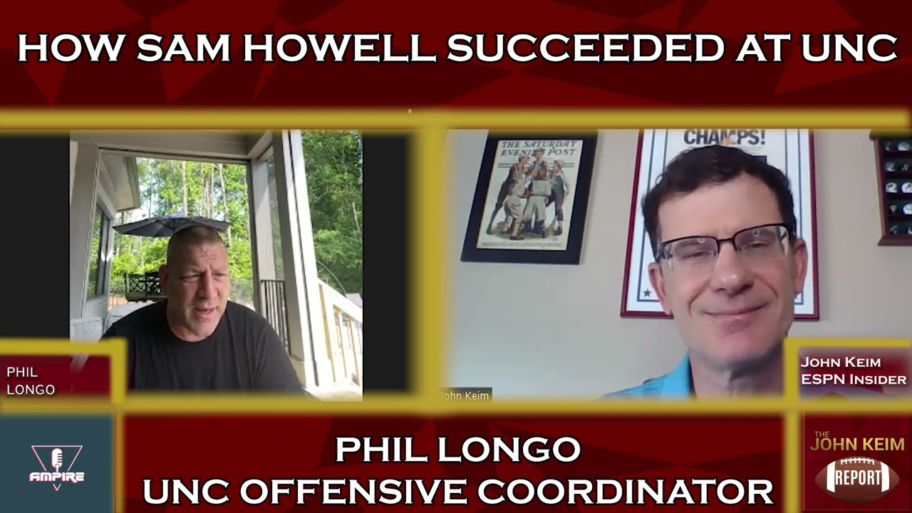 Video: UNC Offensive Coordinator Phil Longo Discusses Sam Howell Video: UNC Offensive Coordinator Phil Longo Discusses Sam Howell
