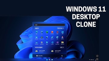 Windows 11 Desktop Clone in html css and Javascript with source code