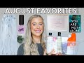 August Favorites 2021! Monthly Favorites Skincare, Haircare, Makeup & Lifestyle Favorites 2021