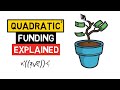 How can 1 turn into 27 quadratic funding explained