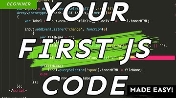 How to create your first Javascript Code
