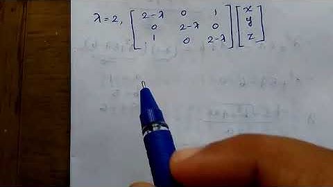 Eigen values and Eigen vectors - Problem 2 (part 5) in malayalam
