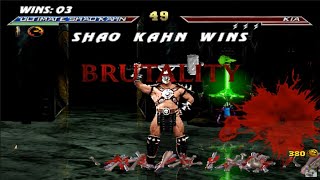 Mortal Kombat New Era Ultimate Shao Kahn Full Playthrough