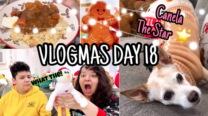 🌟VLOGMAS DAY 18! HOME COOKED DELICIOUS 🤤 MEAL/ THRIFT HAUL/ CANELA LOVES THE CAMERA 📷 