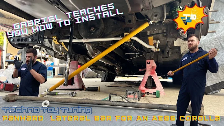 AE86 Rear End Reinforced – Techno Toy Tuning Panhard & Lateral Bar Install!