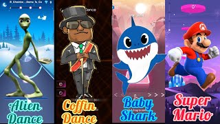 Alien Dance Vs Coffin Dance Vs Baby Shark Vs Super Mario screenshot 5