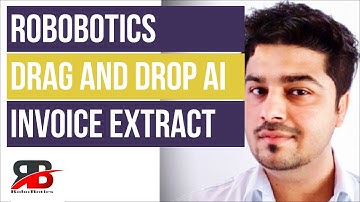 Drag and drop AI Invoice Extraction - Robobotics RPA demo with Bhupinder Joshi