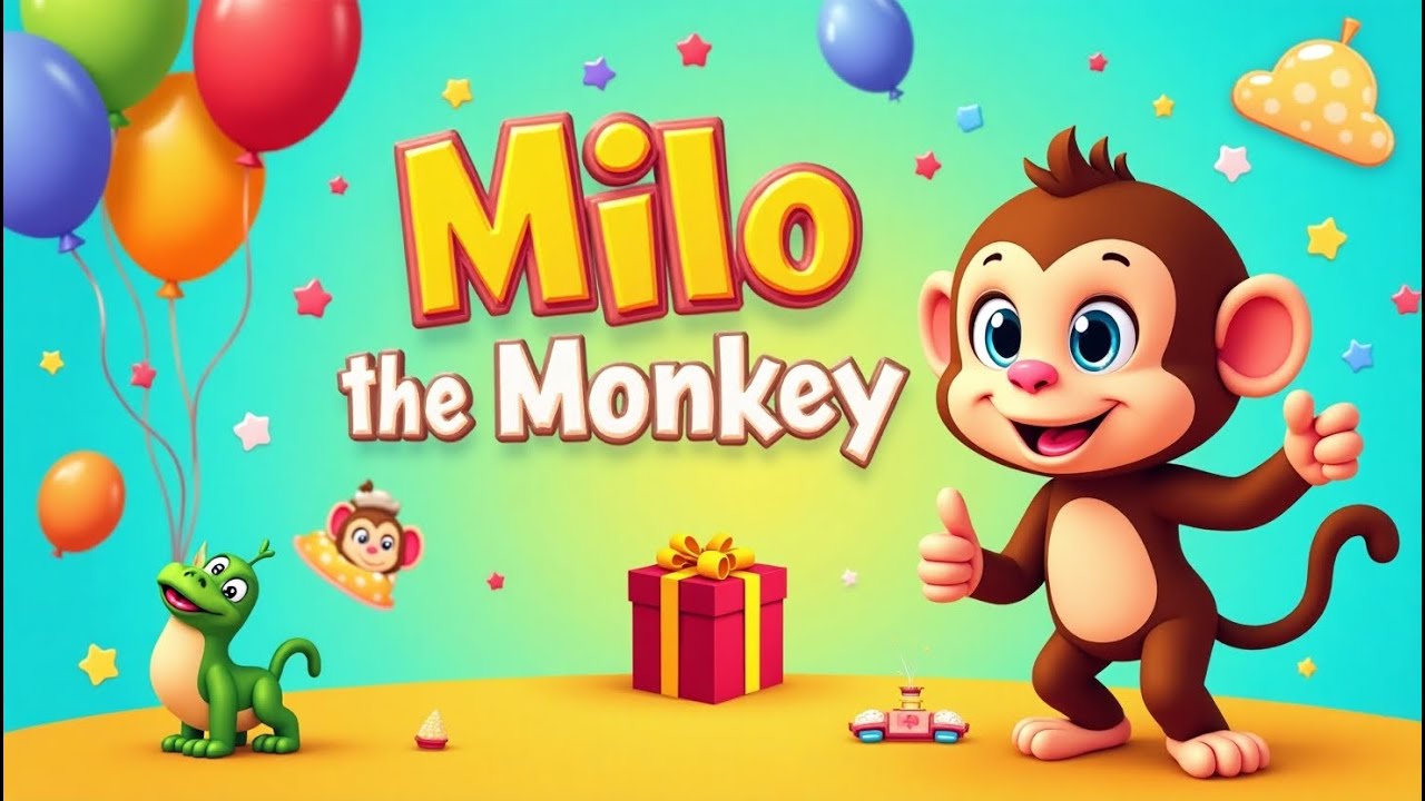 Milo Monkey Milo The Monkey | Read Aloud English Moral Story | Moral Kidz - YouTube