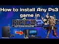 How to install any game on rpcs3 ps3 emulator in hindi in pc