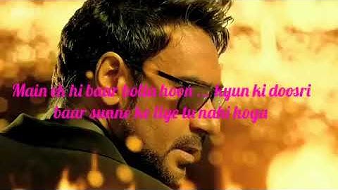 Attitude WhatsApp Status | Ajay devgan Best Dialogues | Dialogues Status | Killer Status #BDS