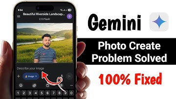 Gemini Photo Create Problem | Gemini Photo Not Creating Problem Solve | Gemini Photo Not Generate