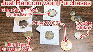 RARE Coins found at Coin Shop (I didn't even plan to go!) 1951 Proof Penny, 1927 3 Kopeks, Silver
