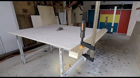Home Made TABLE SAW IN 10 Minutes