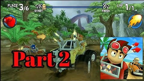 Beach Buggy Racing - Walkthrough Gameplay Part 2 (boss gameplay ) IOS/Android