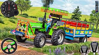 Indian Farm Tractor Game - Farming Vehicles Driving Simulator 3D | Android Gameplay screenshot 3