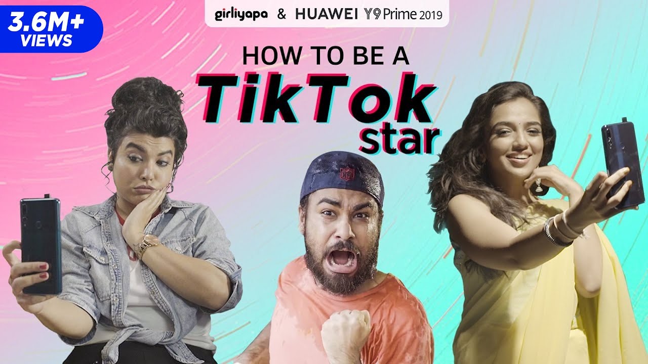 How To Be A TikTok Star feat. Ahsaas Channa, Jizzy & Bhavini Soni ...