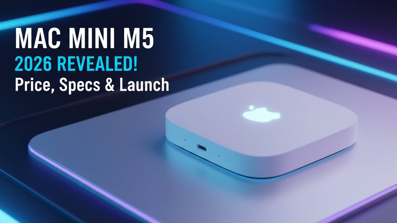 Mac Mini M5 LEAKED! 💻 Release Date, Price & Massive Upgrades Revealed 🤯 ...
