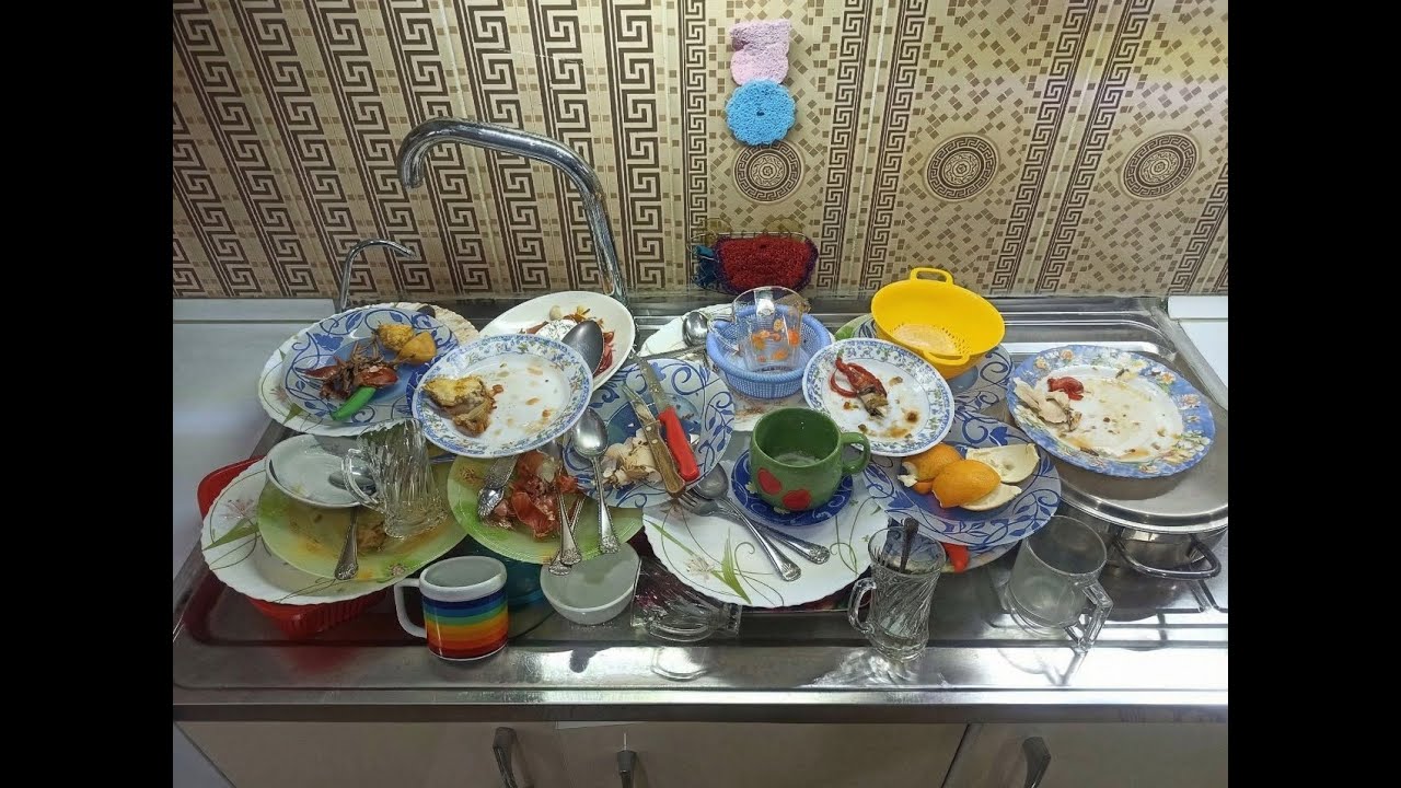 Satisfying Dishwashing Sounds | Hand Cleaning ASMR