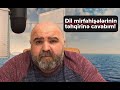 Düz Danışaq #1| "Dil mirfahişələrinin təhqirinə cavabım."