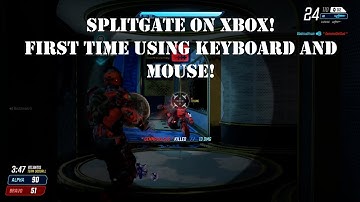 Game on! Splitgate on Xbox with Keyboard and Mouse!