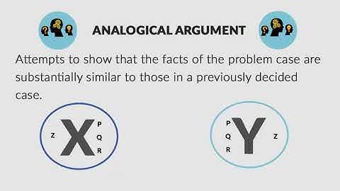Quimbee Analogical Arguments