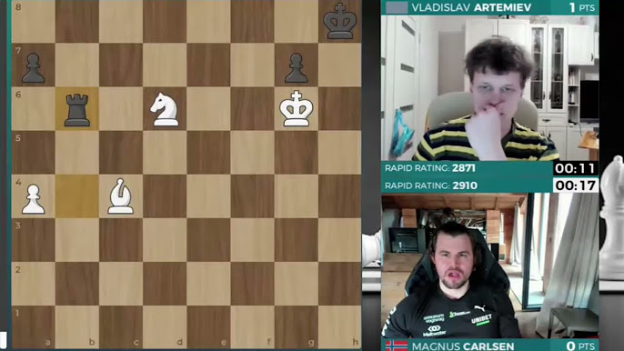 Magnus Carlsen's Defeat to Hikaru Nakamura in the Champions Chess Tour Chessable  Masters 2023