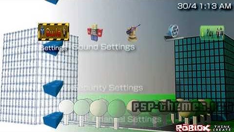 PSP Theme roblox PSP-Themes.NET