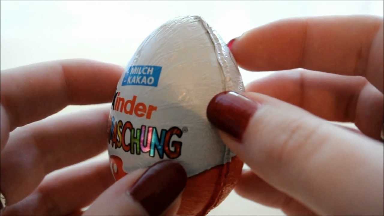 kinder eggs youtube
