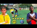 Mini Mbappé VS Mini Halland 1VS1 ! ( Ils sont trop fort)