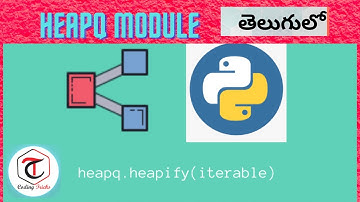 Intermediate  Python Tutorial  |Heap Queue Heapq(TELUGU)|Heap in python|Coding Tricks by swetha