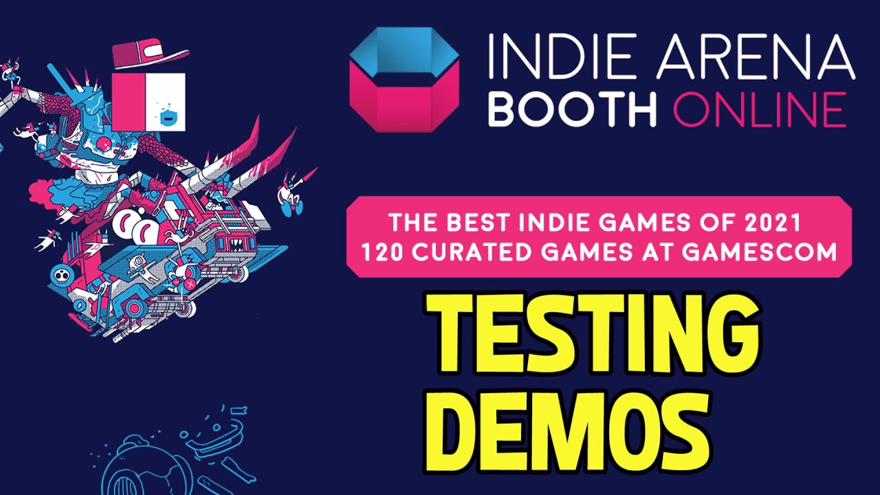Playing Indie Demos! Indie Arena Booth Online Part of Gamescom 2021