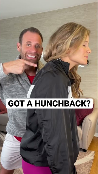 HOW TO FIX YOUR HUNCHBACK! #shorts