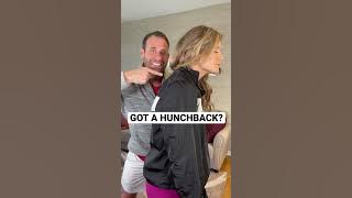 HOW TO FIX YOUR HUNCHBACK! #shorts