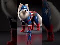 Superheroes but cute dogs 💥 Avengers vs DC - All Marvel Characters #avengers #shorts #marvel
