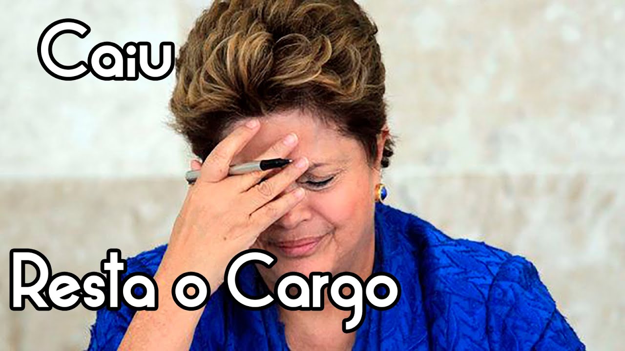 Dilma caiu. Falta apenas perder o cargo.