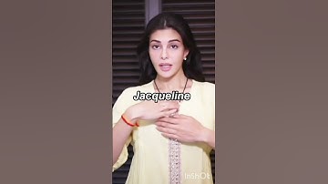 Thumbnail of indian celebrity who did jisoo flower challenge #jisoo#jacqueline#shorts