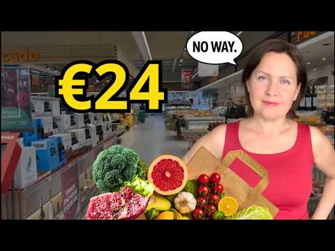 How to Grocery Shop in Portugal 🇵🇹  What €24 Buys