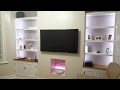 DIY Alcove Shelves and Cabinet