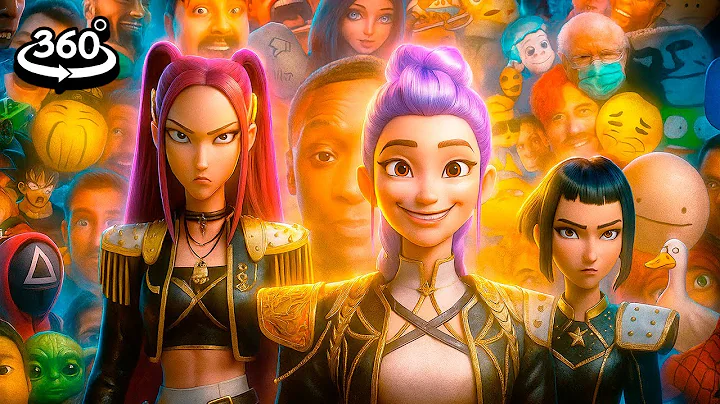 KPop Demon Hunters - How It's Done (Movies, Cartoons and Brainrot COVER) in 360° VR