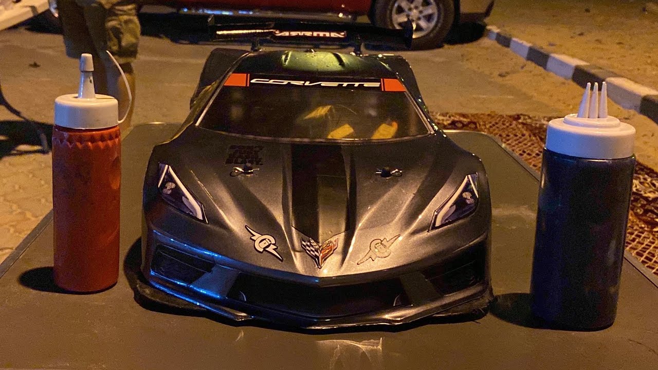 Дрэг-рейсинг на радиоуправляемых моделях автомобилей ОАЭ, длина трассы 132 фута, 2022-2023 гг., 2...