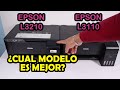 Comparación Impresoras Epson L3110 y L3210 | Diferencias e igualdades
